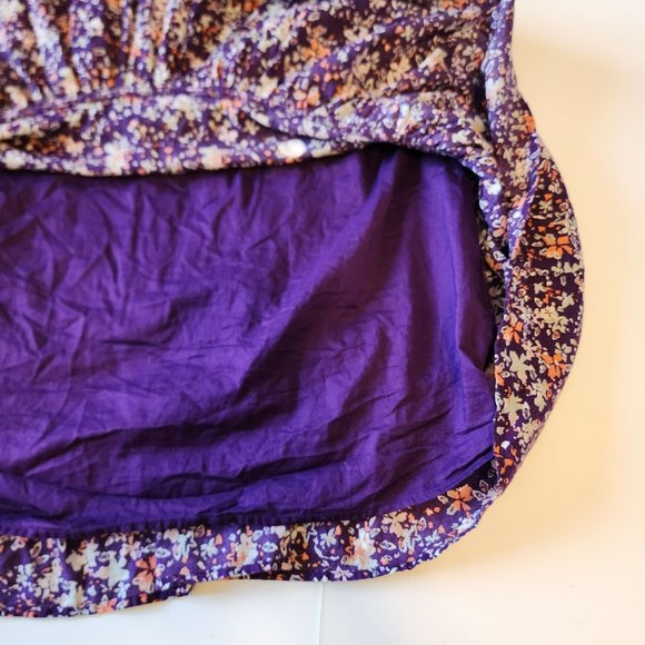 Rhetorical Factory Floral Purple Dress Size Medium - Picture 5 of 10